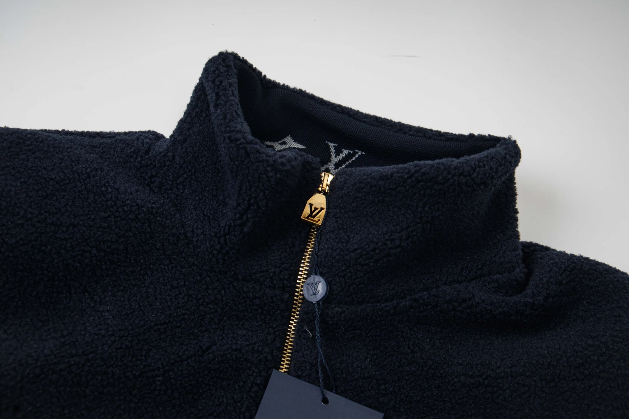 Lambskin jacquard jacket