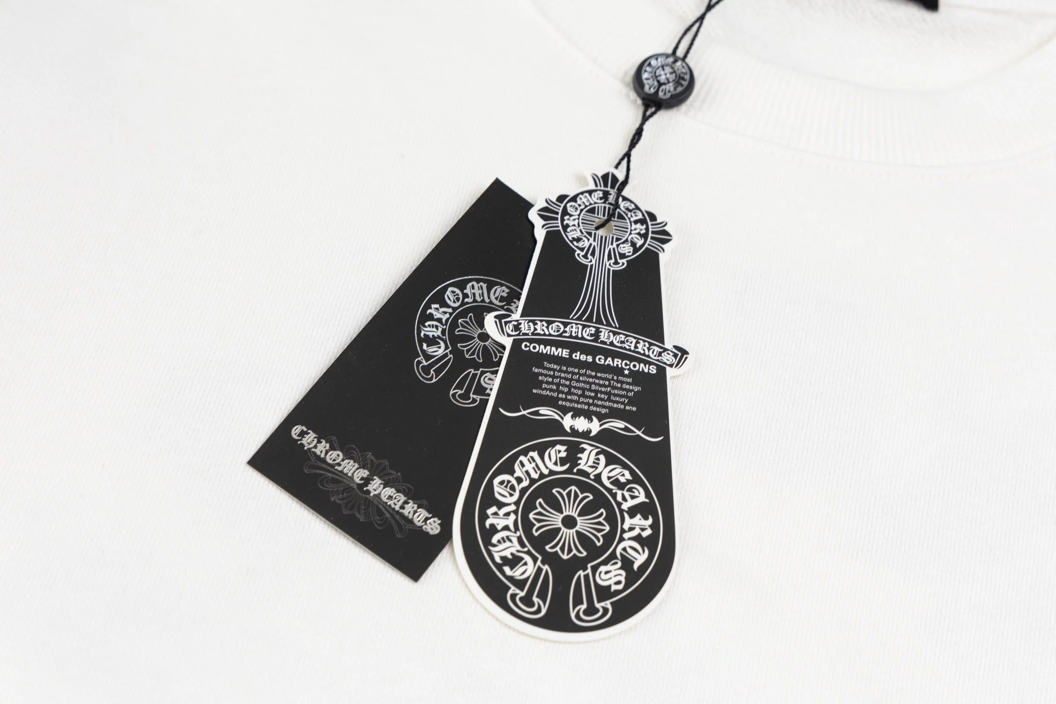 Embroidered patch sweatshirt