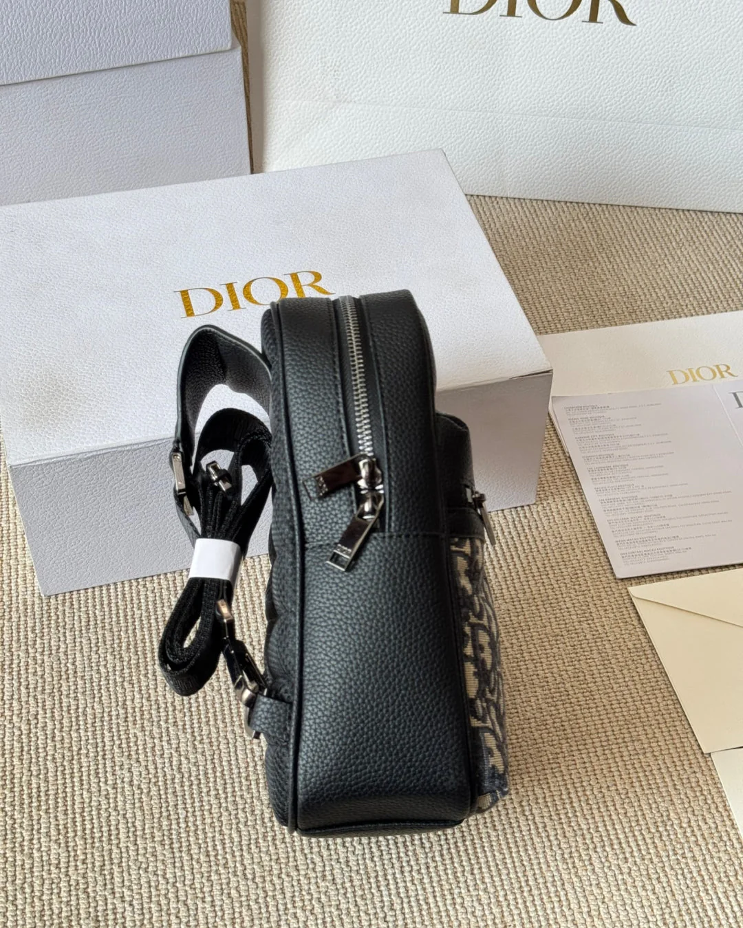 Men's Embossed Chest Bag