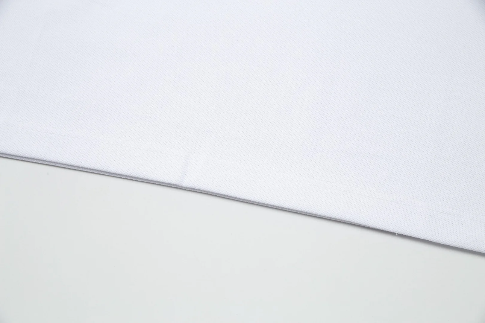 Lapel cotton T-shirt