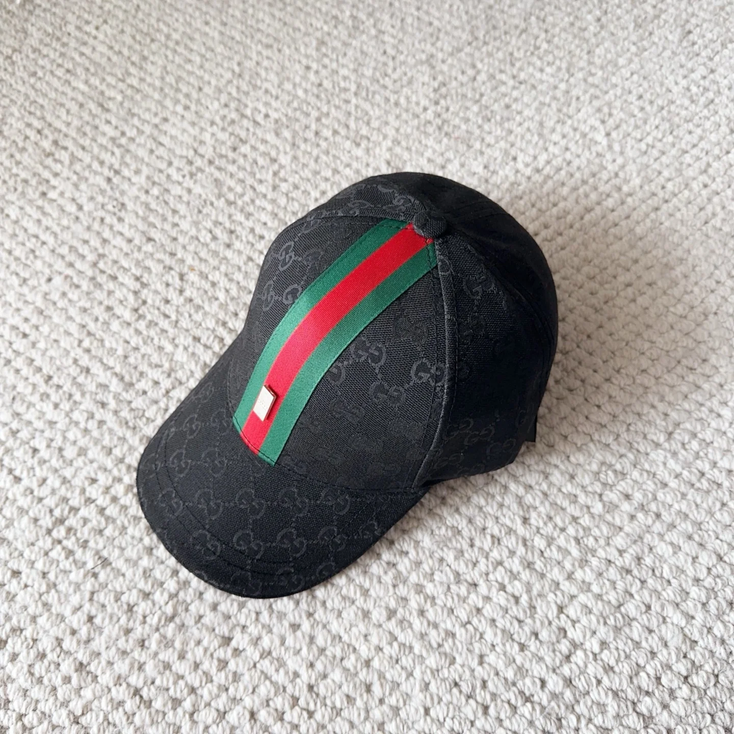 Jacquard webbing baseball cap