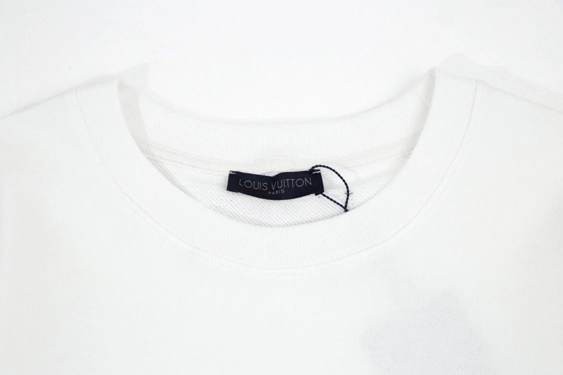 Knitted printed sweatshirt