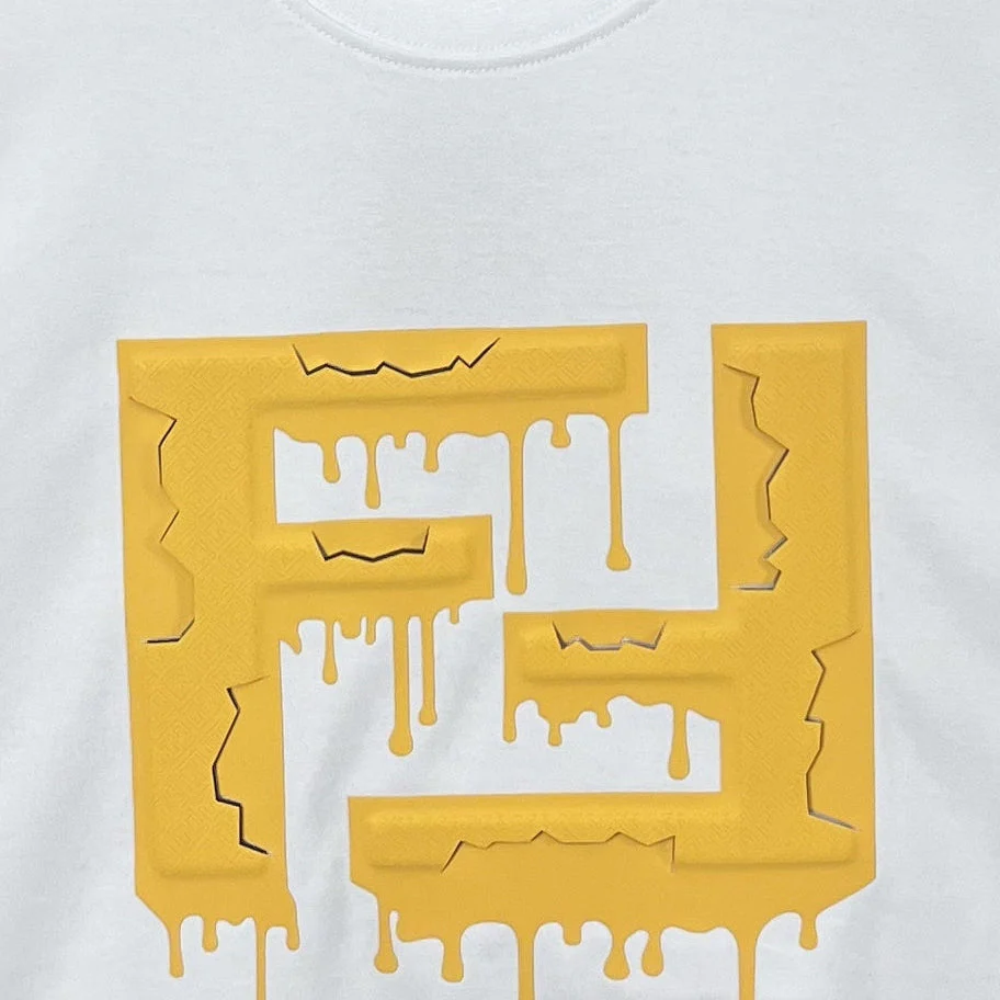 Fashion Cracked Letters Sweatshirt