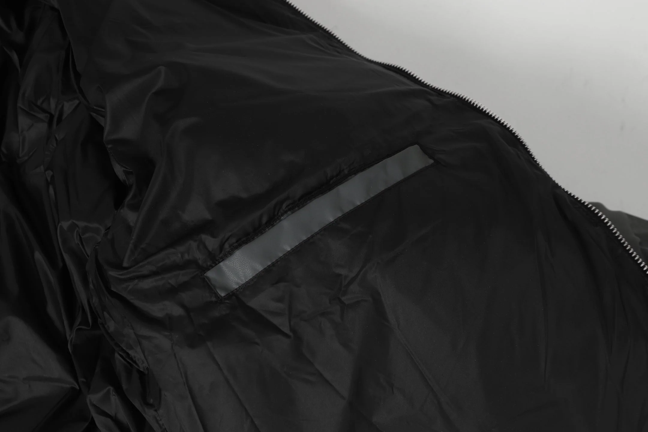 Stand Collar Grey Down Jacket