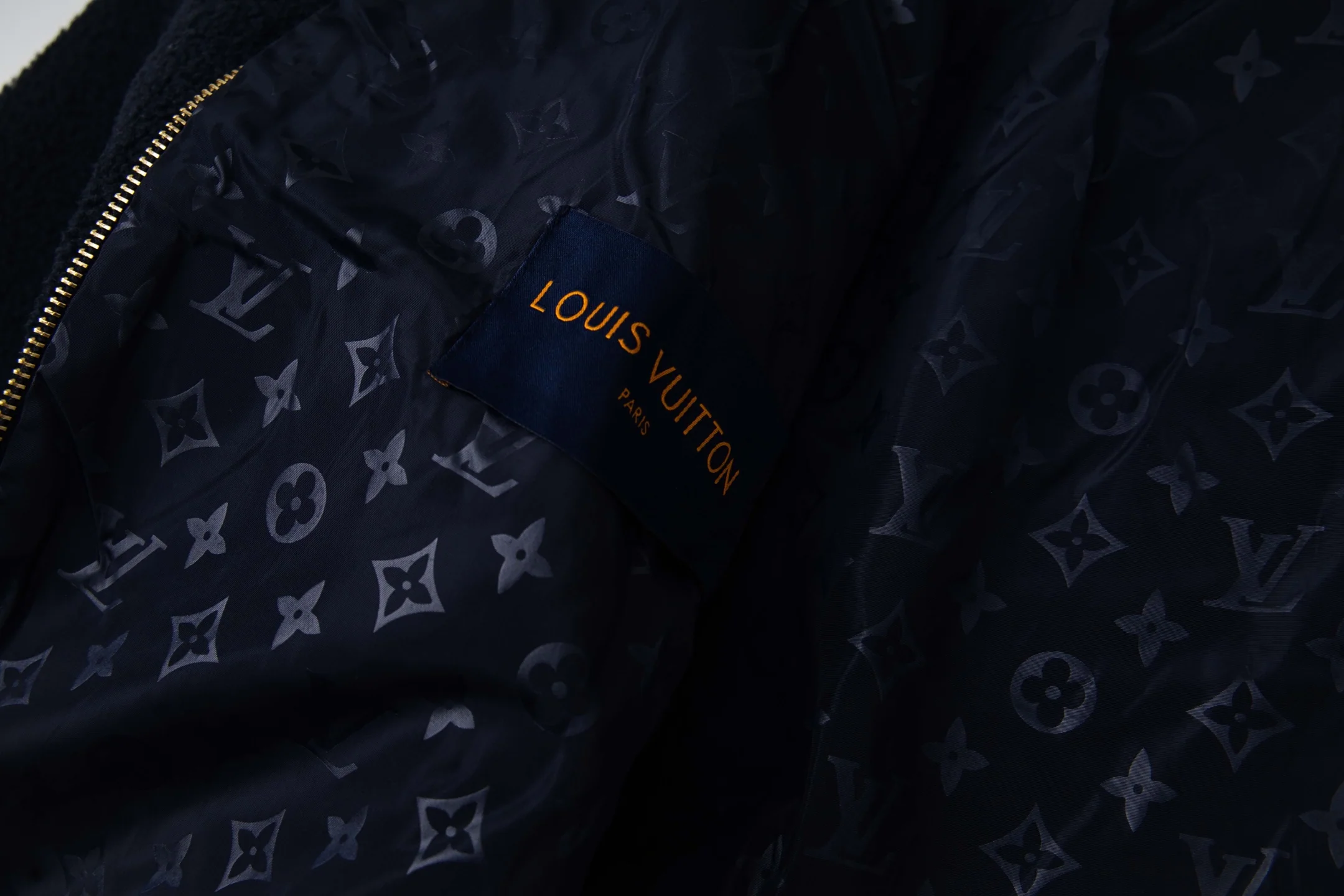 Lambskin jacquard jacket