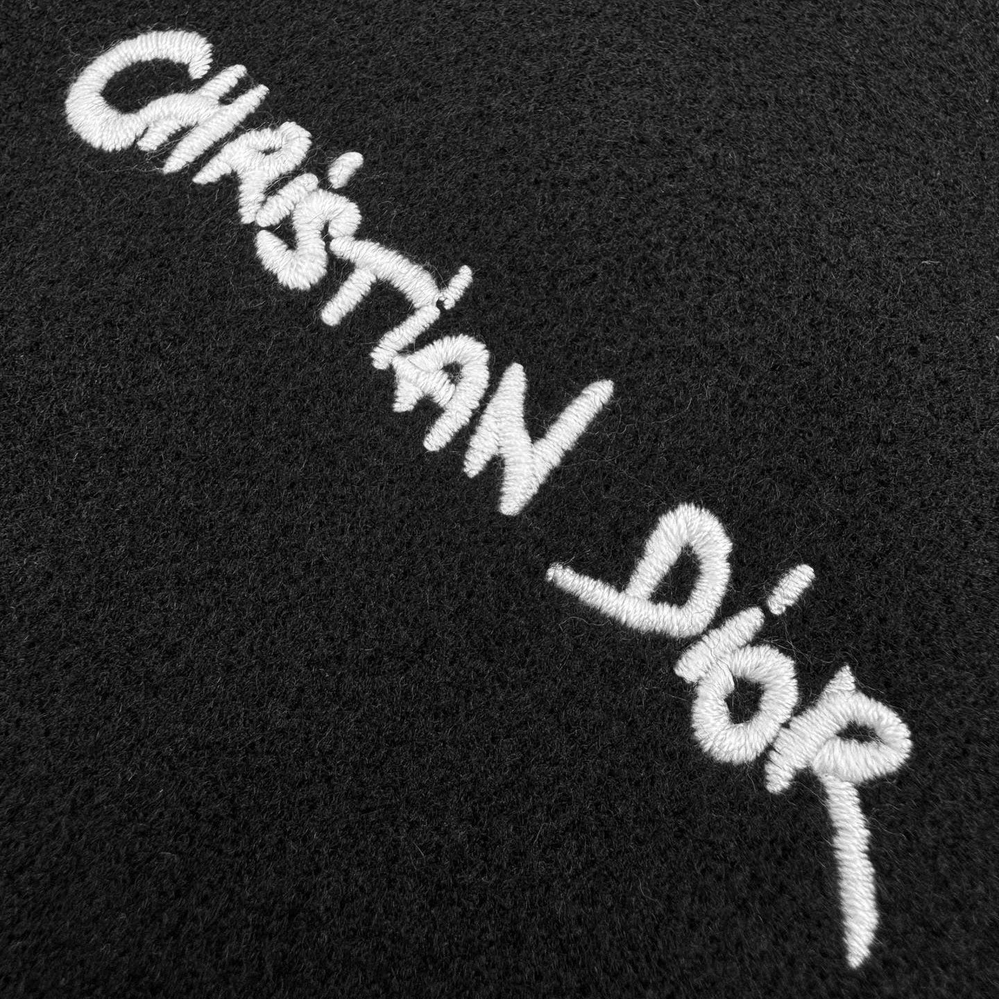 Embroidered printed baseball jacket