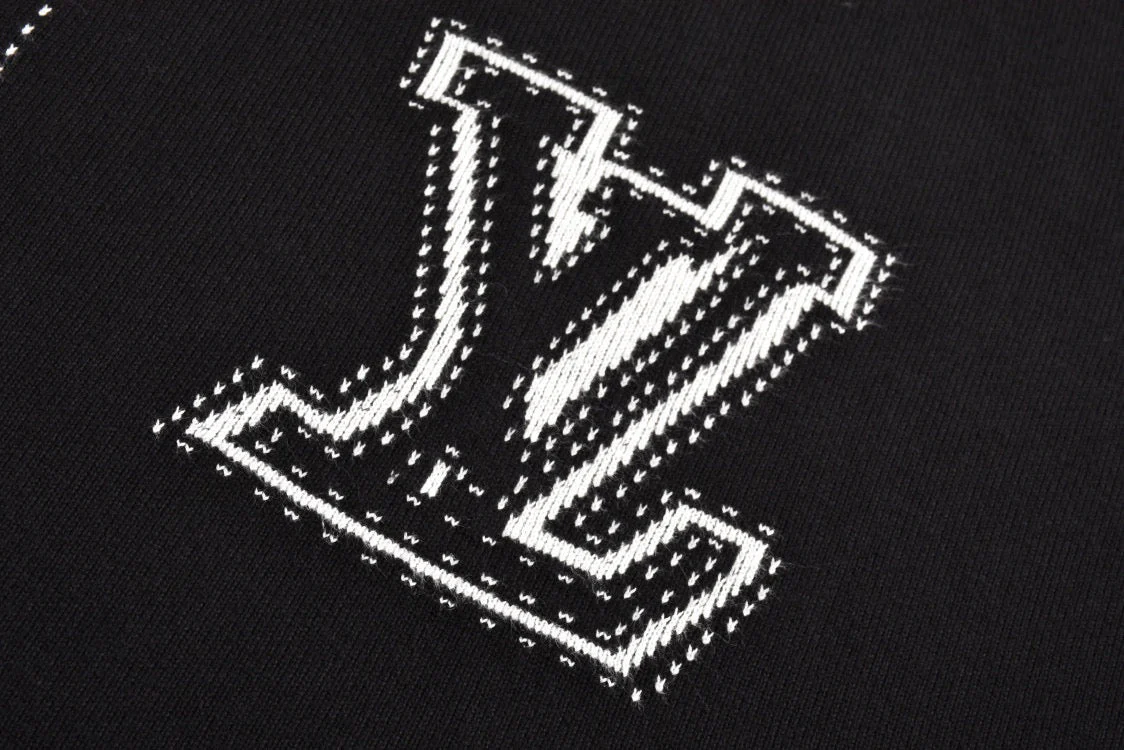 Wool Knitted Floral Hooded Jacket