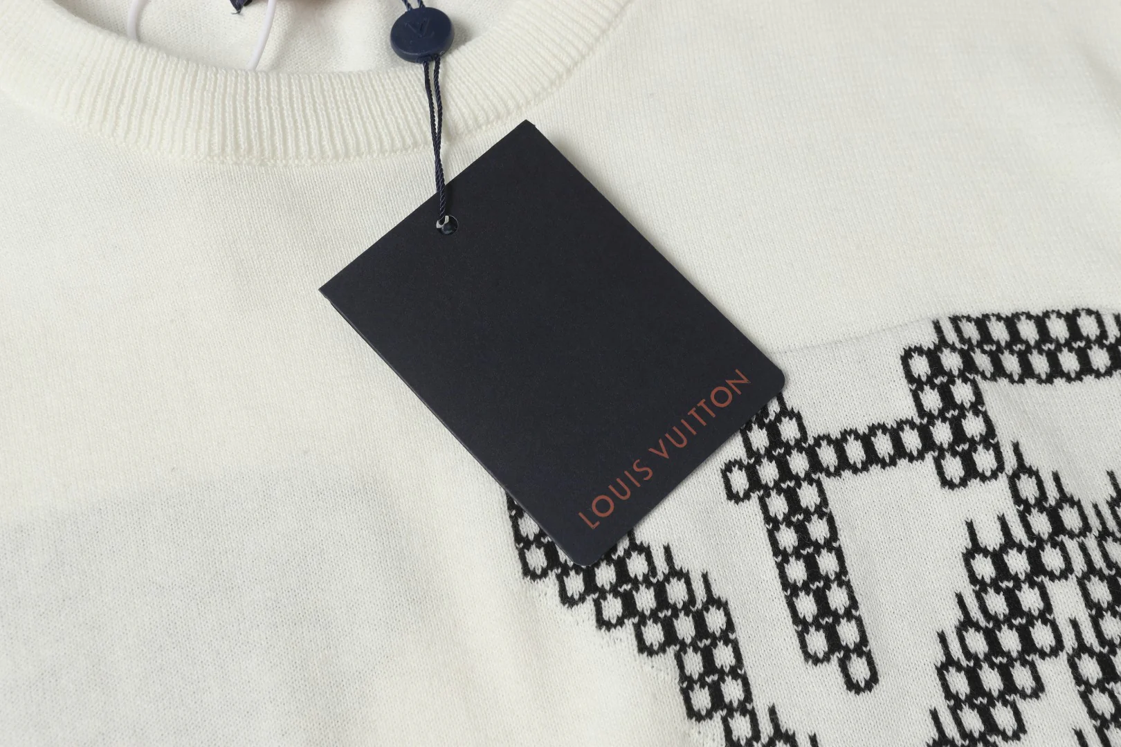 knitted cotton T-shirt