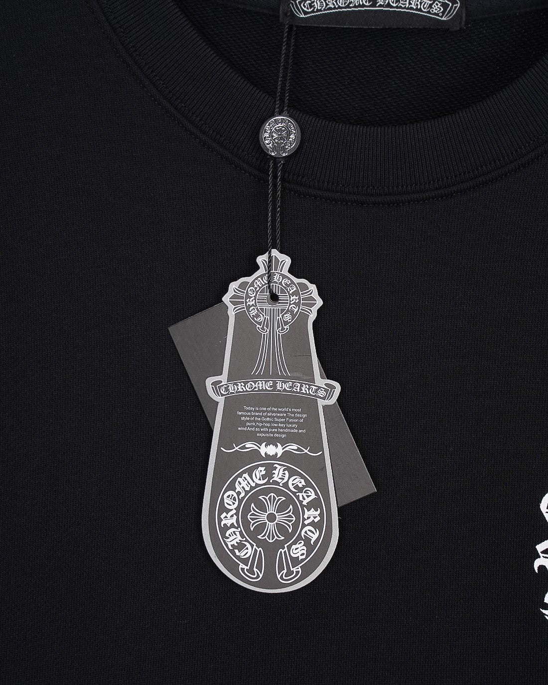 printed cotton sweatshirt