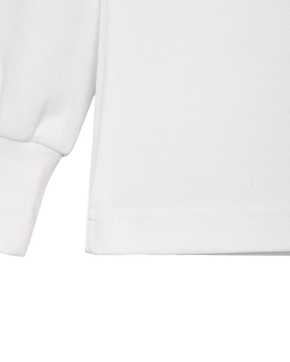 knitted embroidered sweatshirt