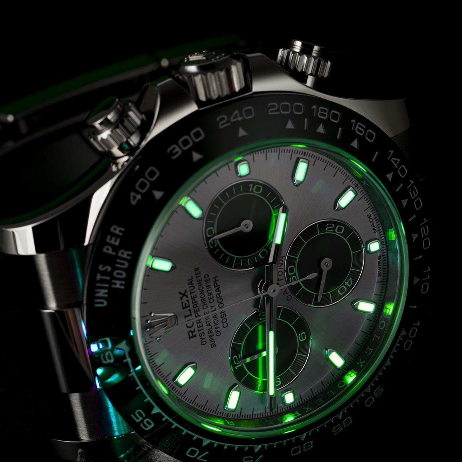 Daytona Silver Oysterflex 40mm