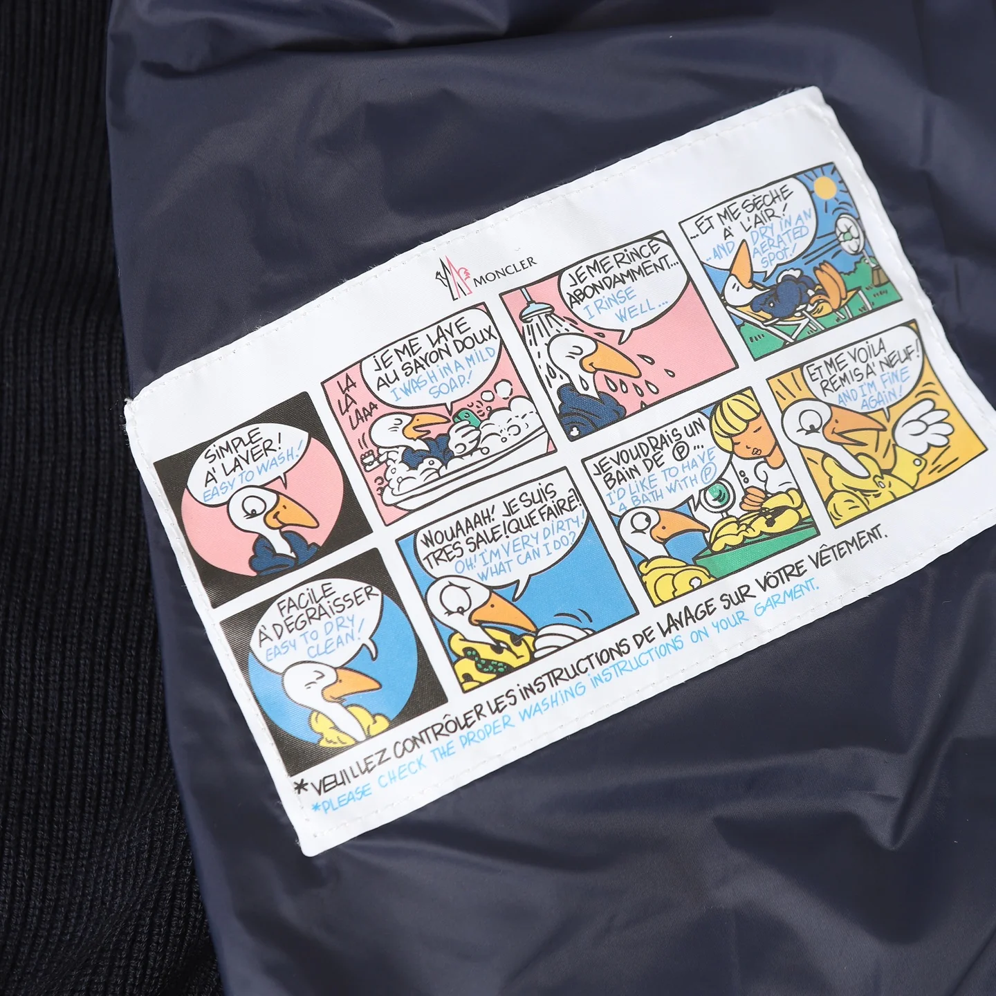 Wool Zip-Up Knit Down Hooded Jacket