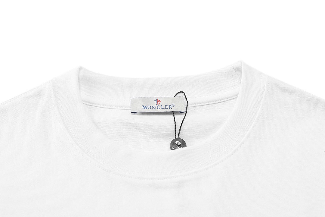 Embroidered logo cotton T-shirt