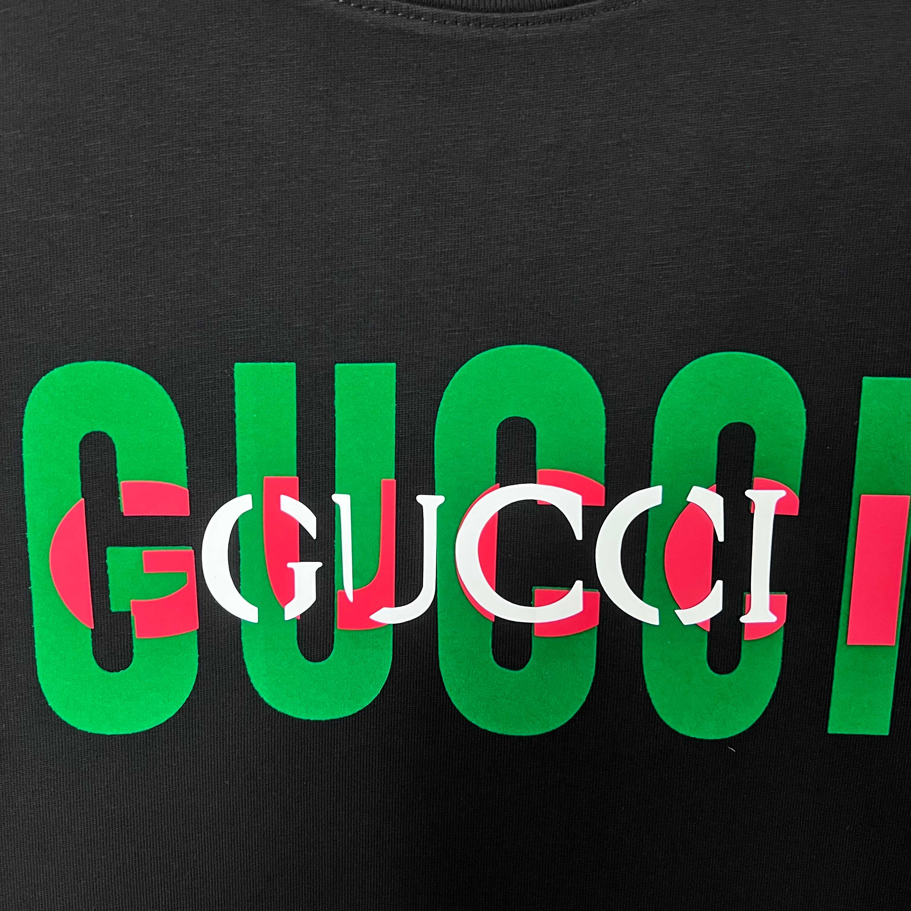 Suede offset printed sweatshirt