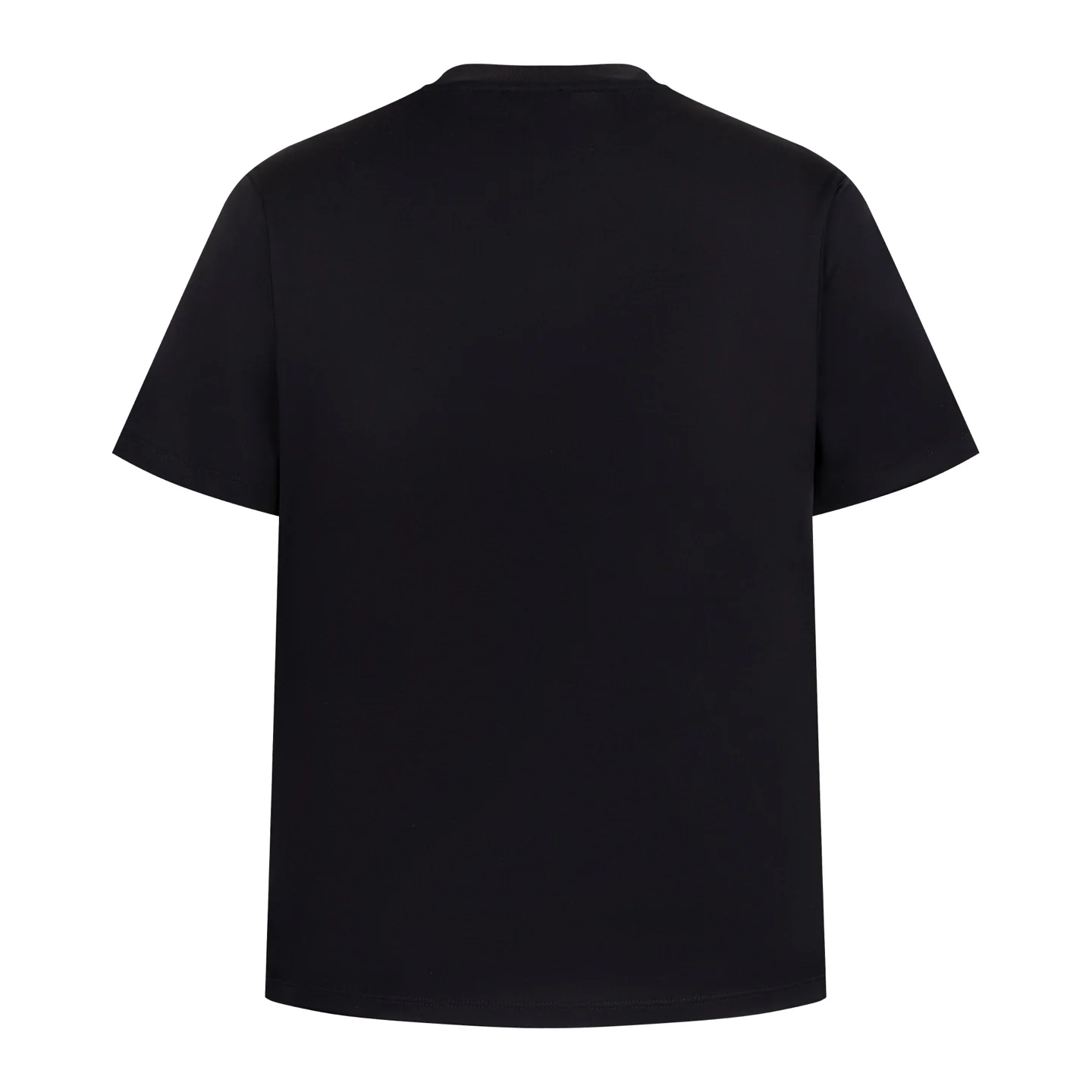 Painted printed cotton T-shirt