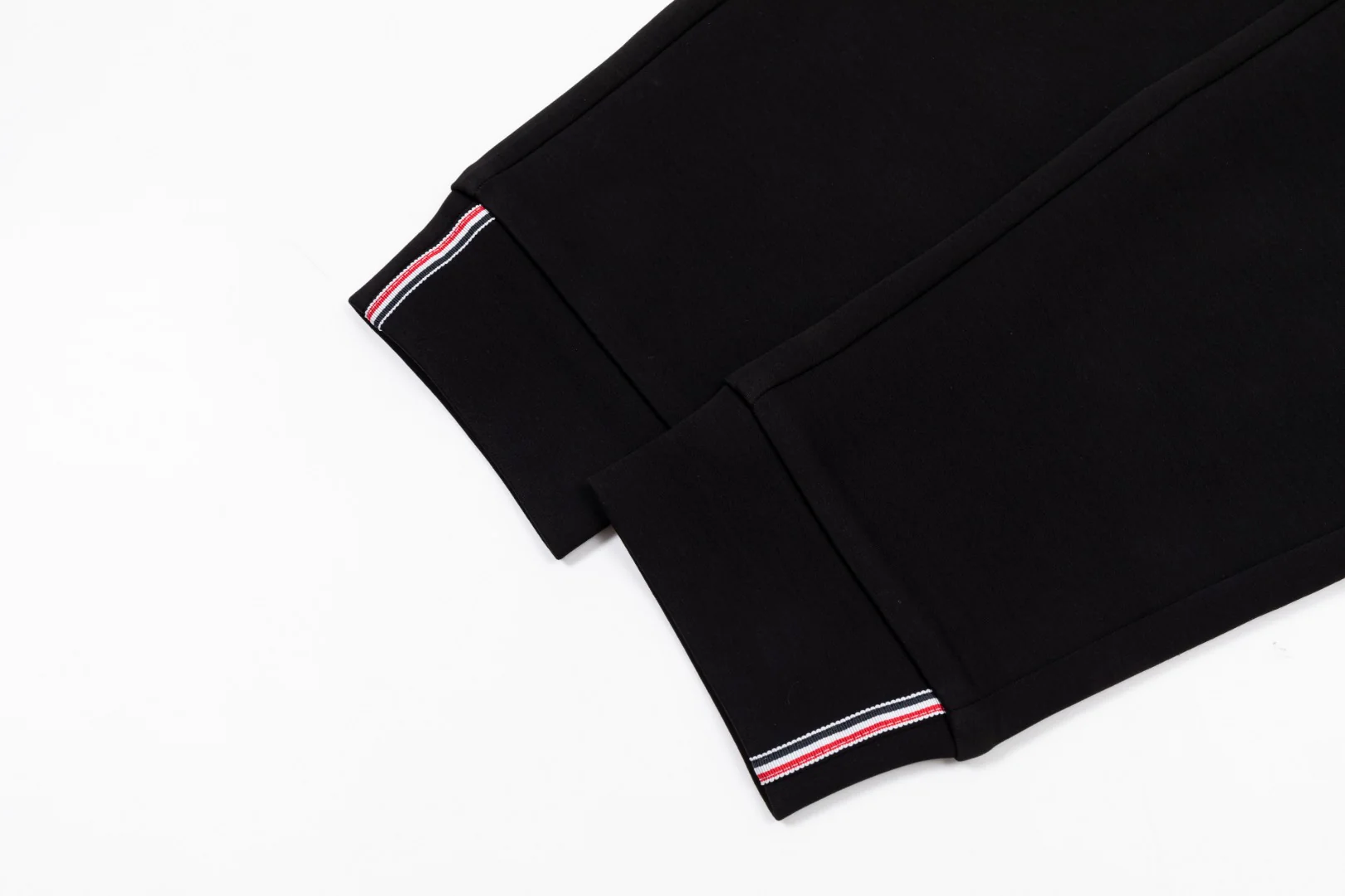 Embroidery  cotton drawstring trousers