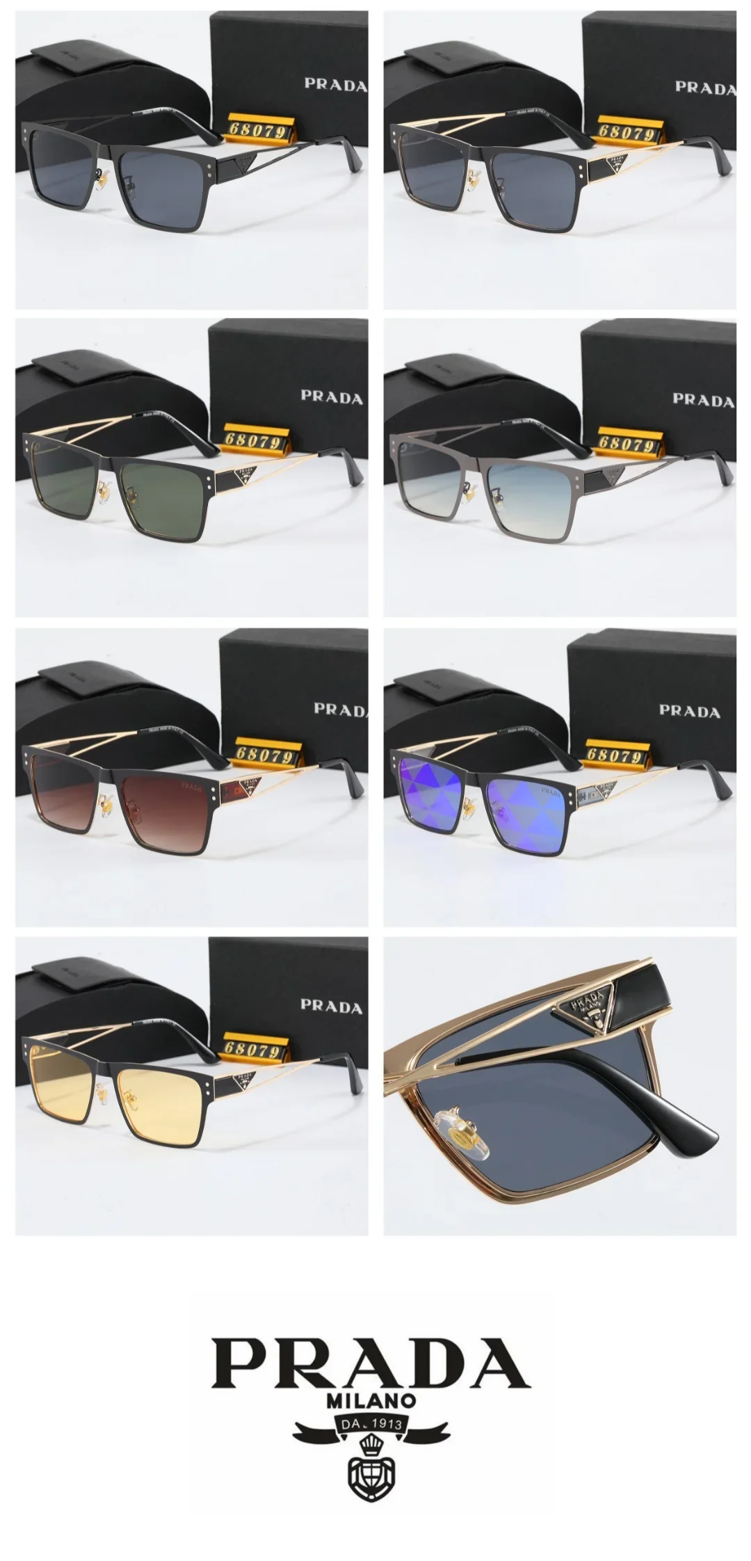 6 colors of fashionable and popular sunglasses  32432423