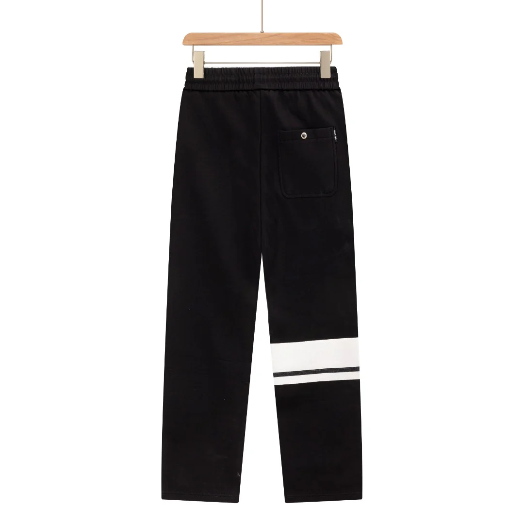 Triangle  cotton drawstring trousers