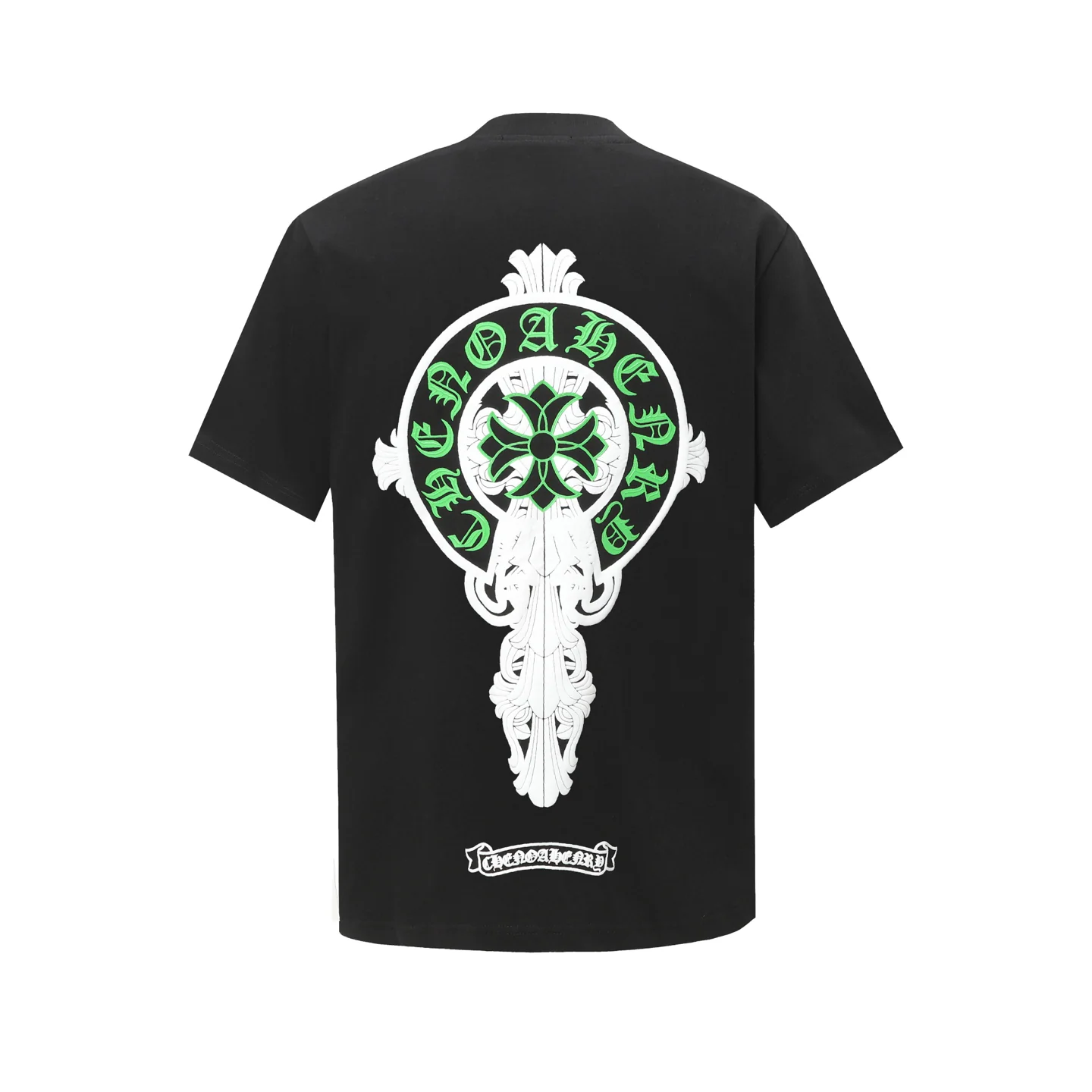 Bubble crew neck printed T-shirt