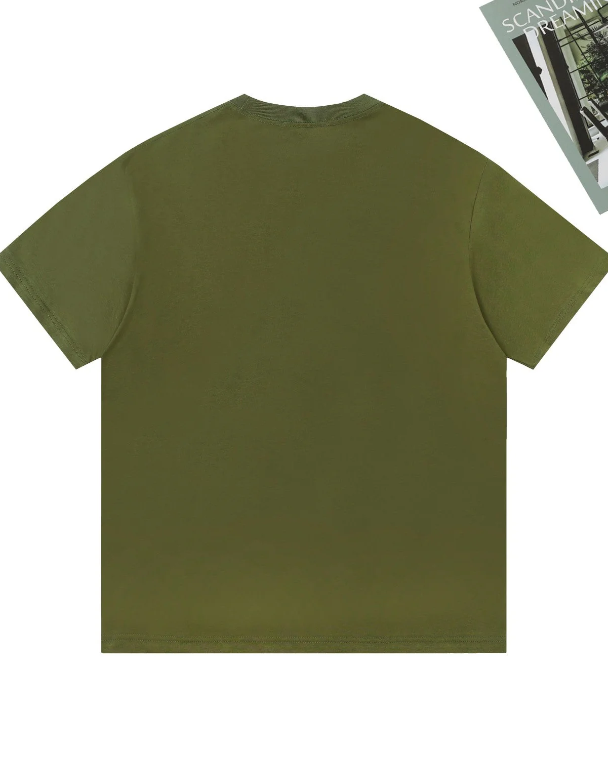 Horse print cotton T-shirt