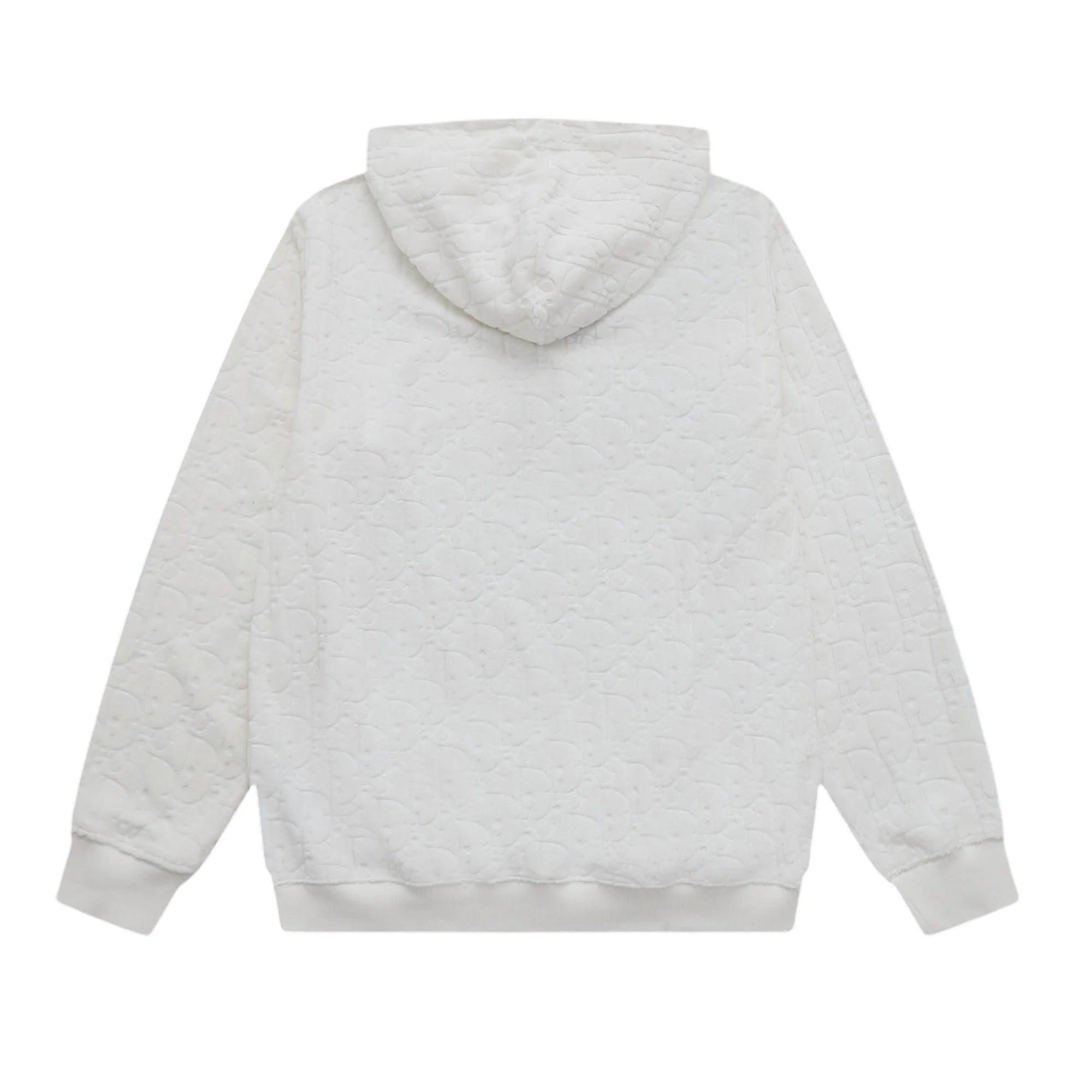 Fleece crew neck cotton sweatshirt