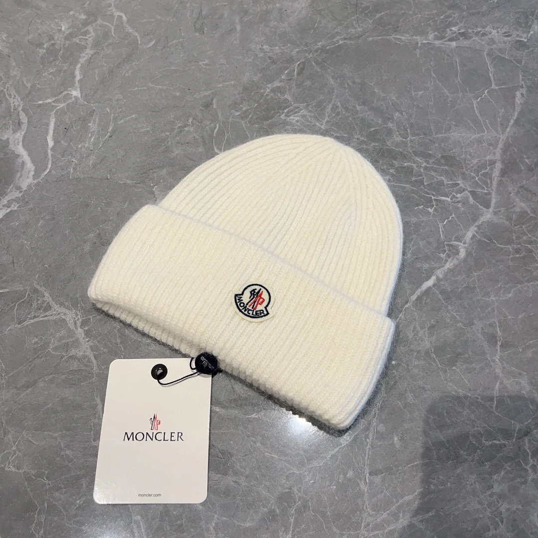 Stylish embroidered knitted hat