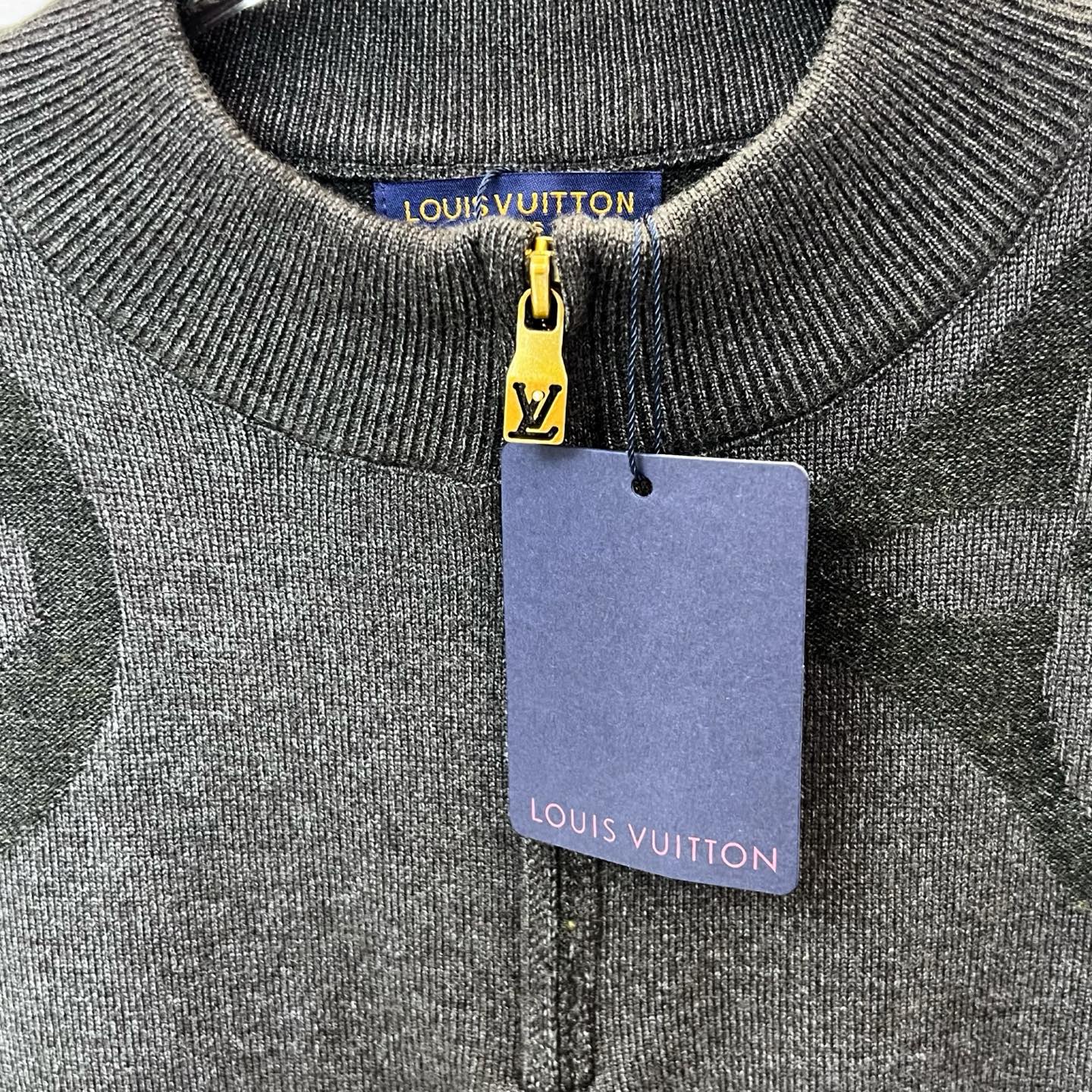 jacquard cashmere sweatshirt