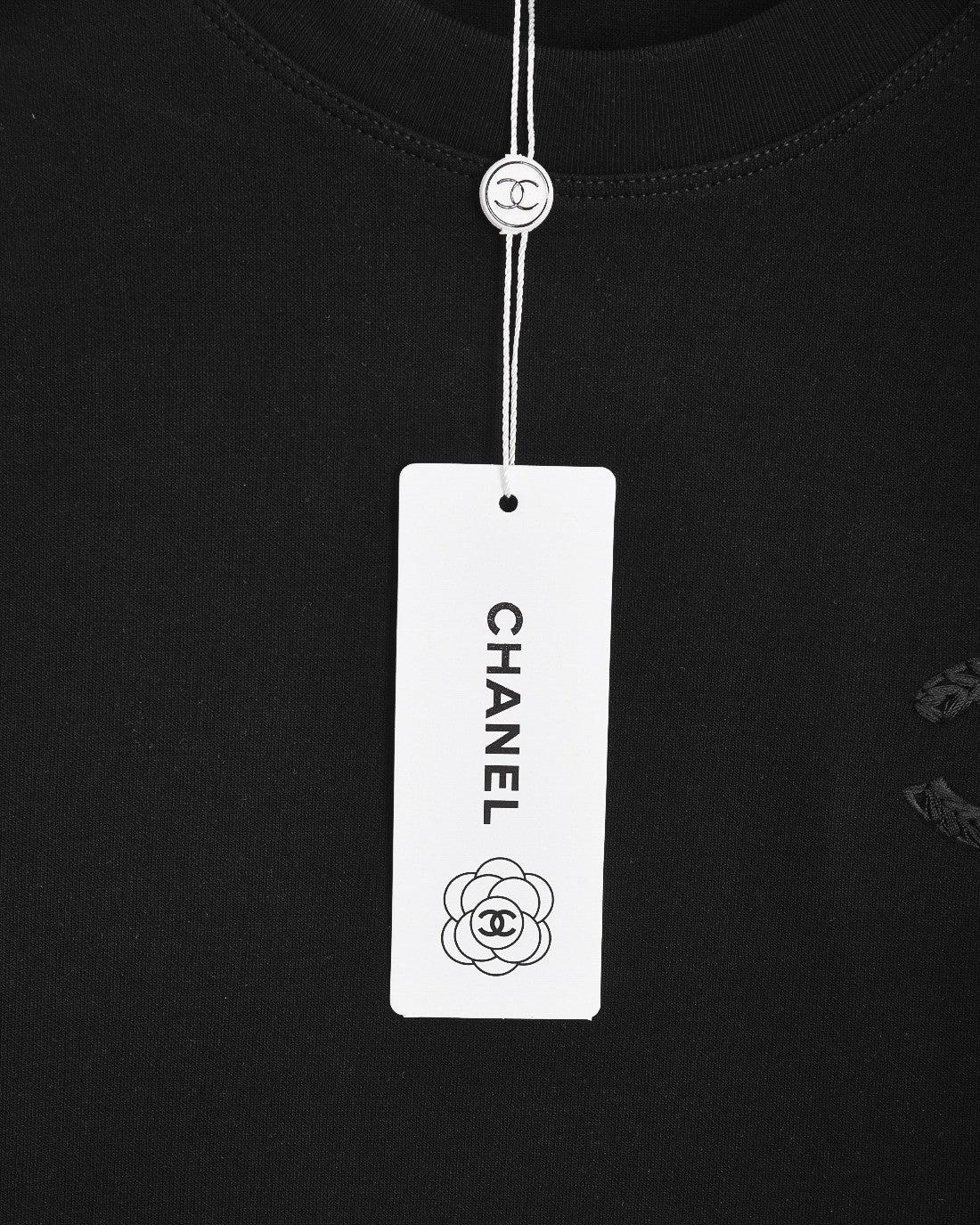 Embroidered cotton sweatshirt