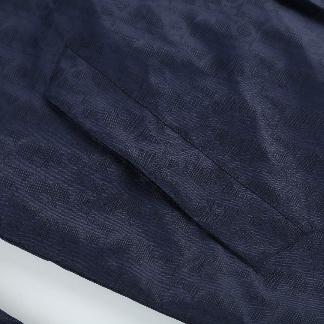 jacquard lapel jacket