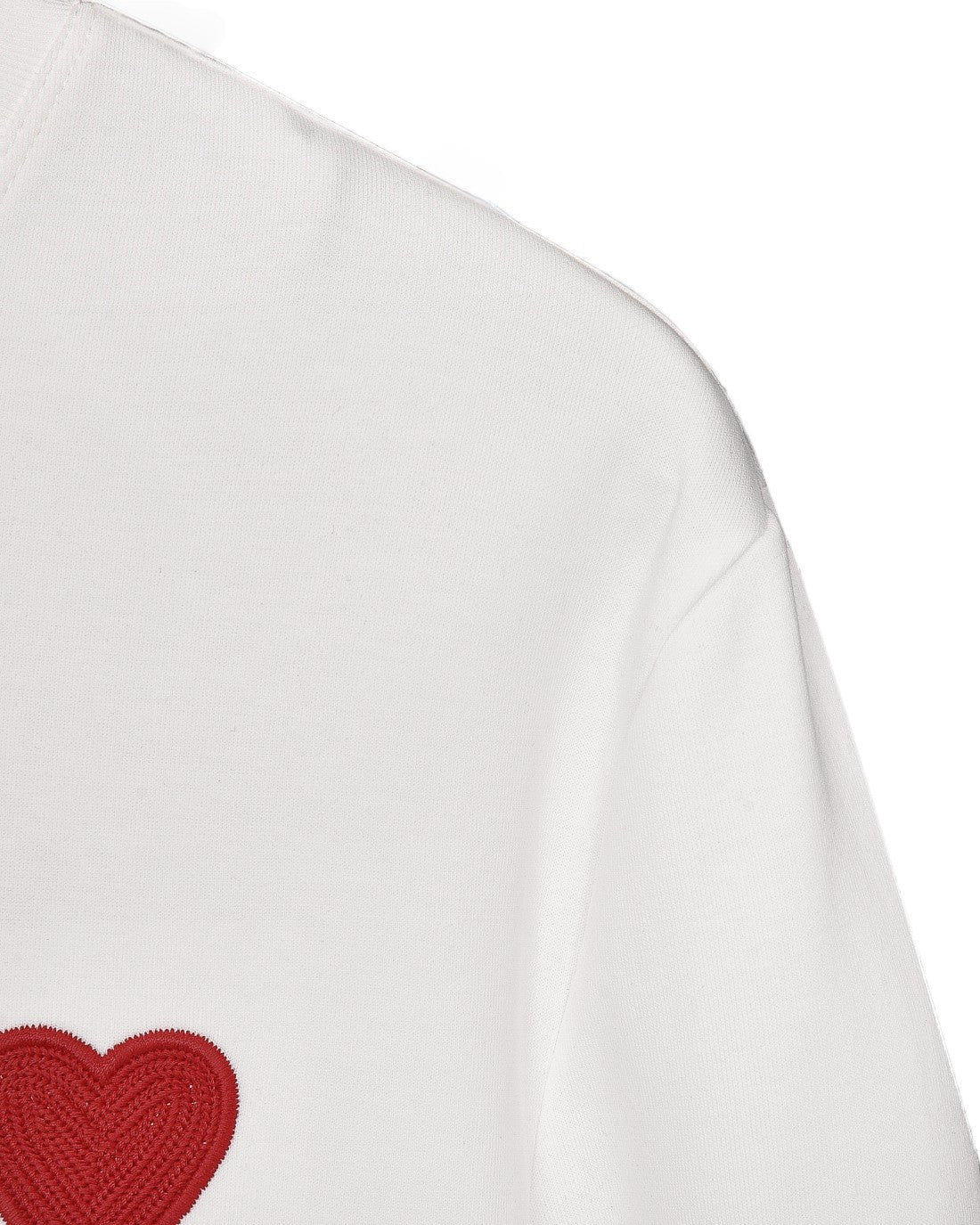 Embroidered cotton sweatshirt