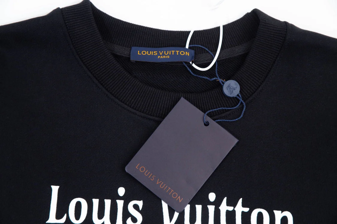 Classic Engraved Cotton Sweatshirt