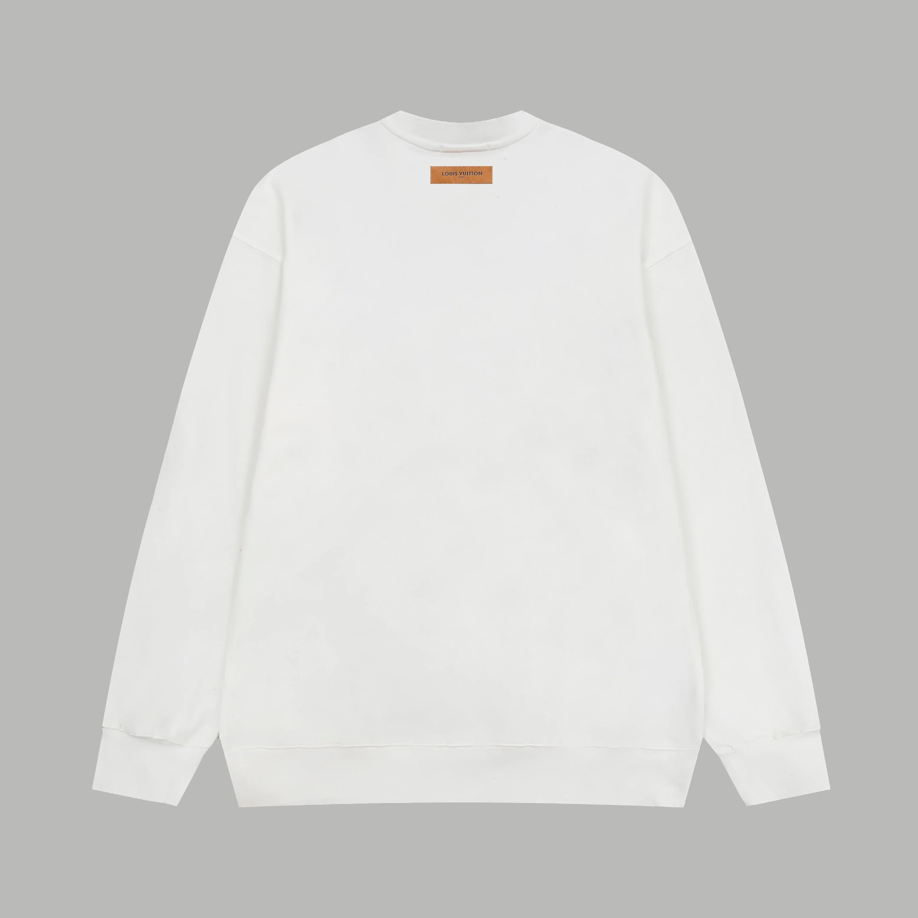 Floral print cotton sweatshirt