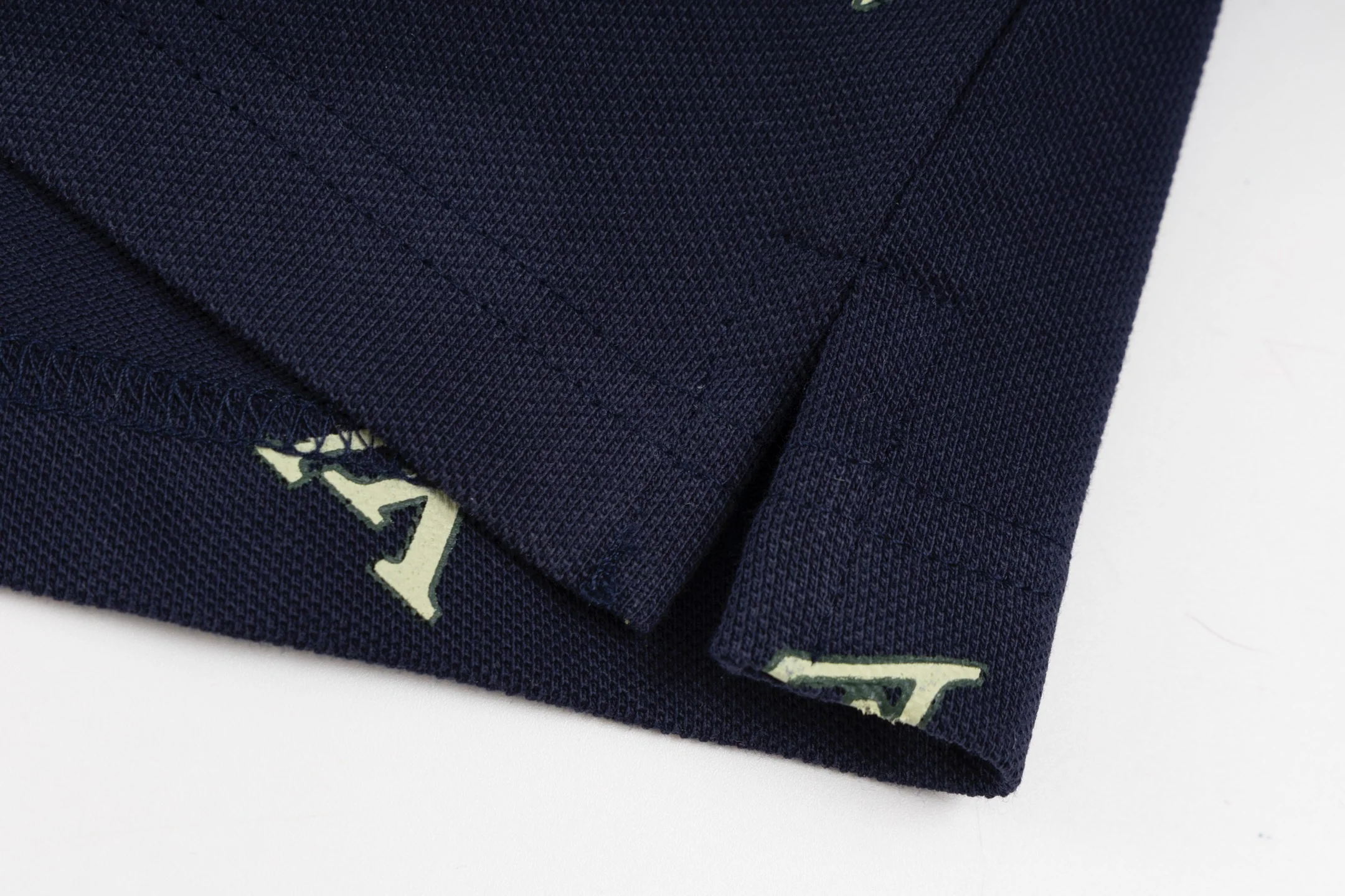 Irregular Print Polo Shirt