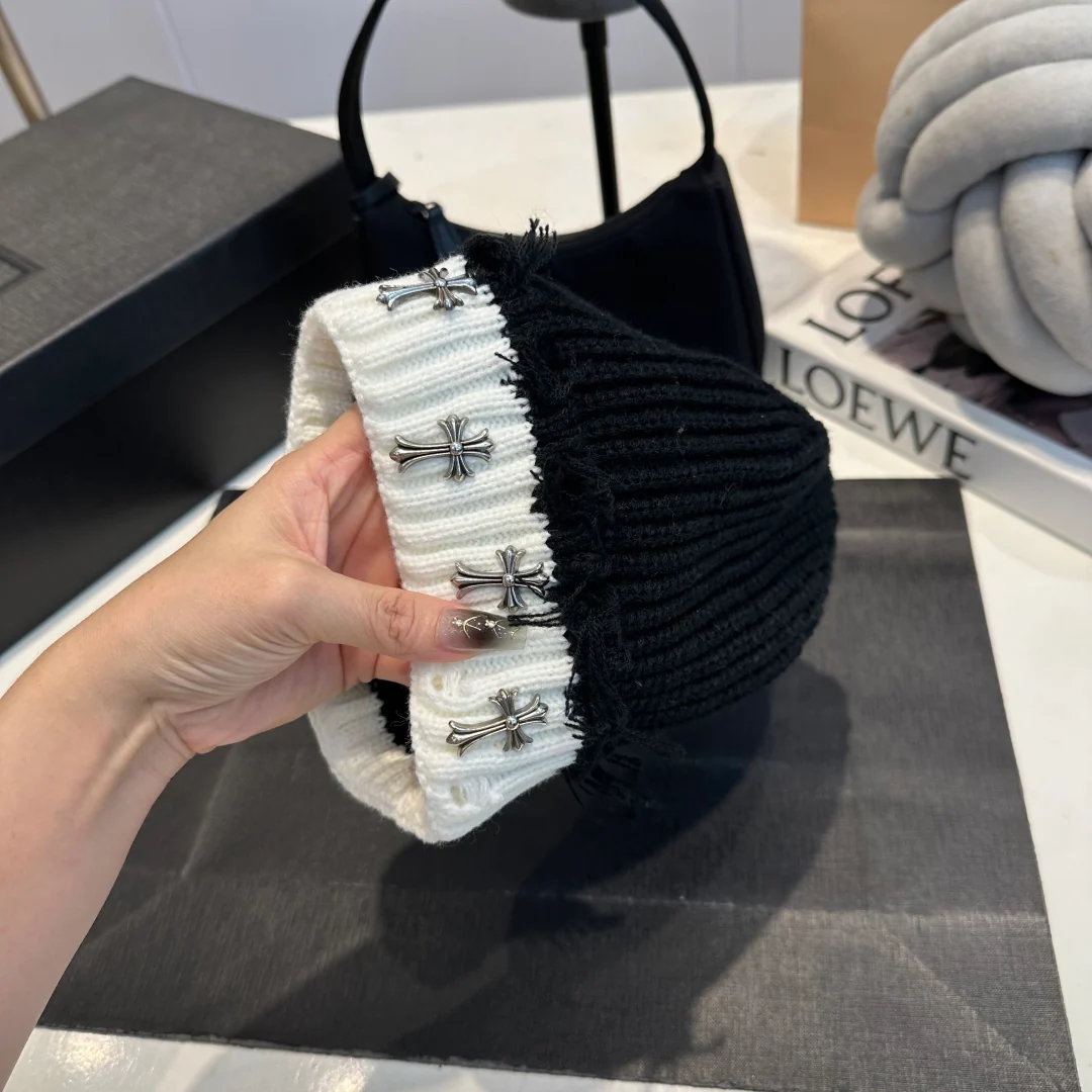 Fashionable Cashmere Knitted  Beanie