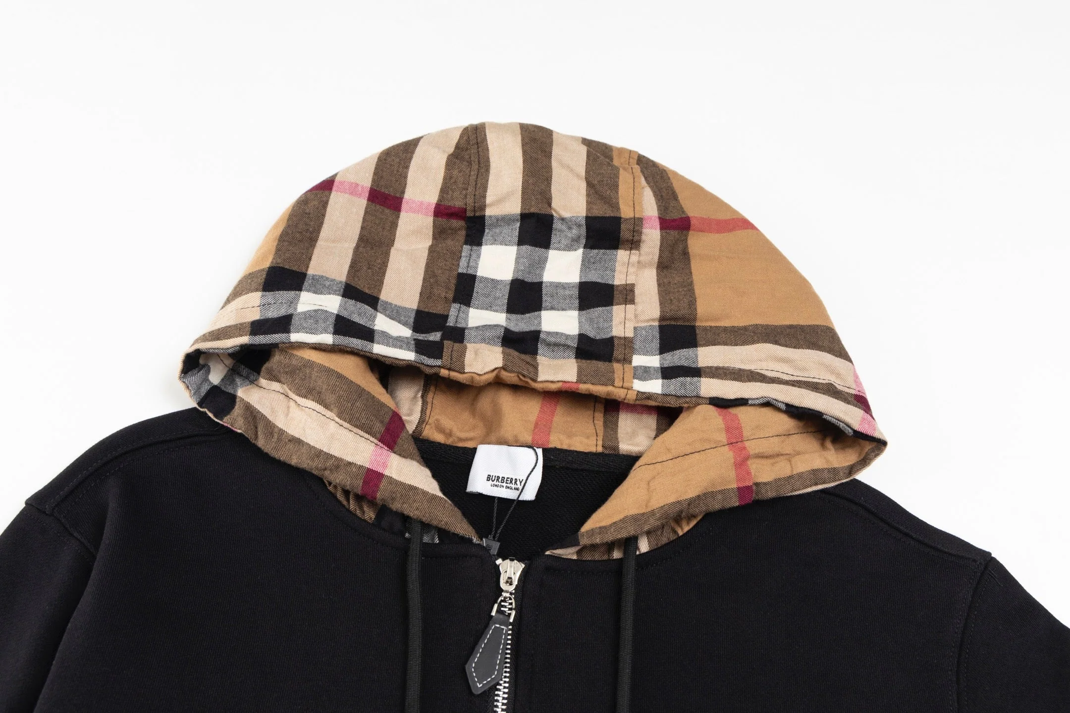 Plaid Hooded Jacket