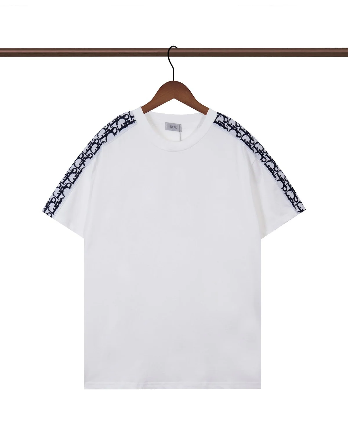 Embroidered cotton T-shirt