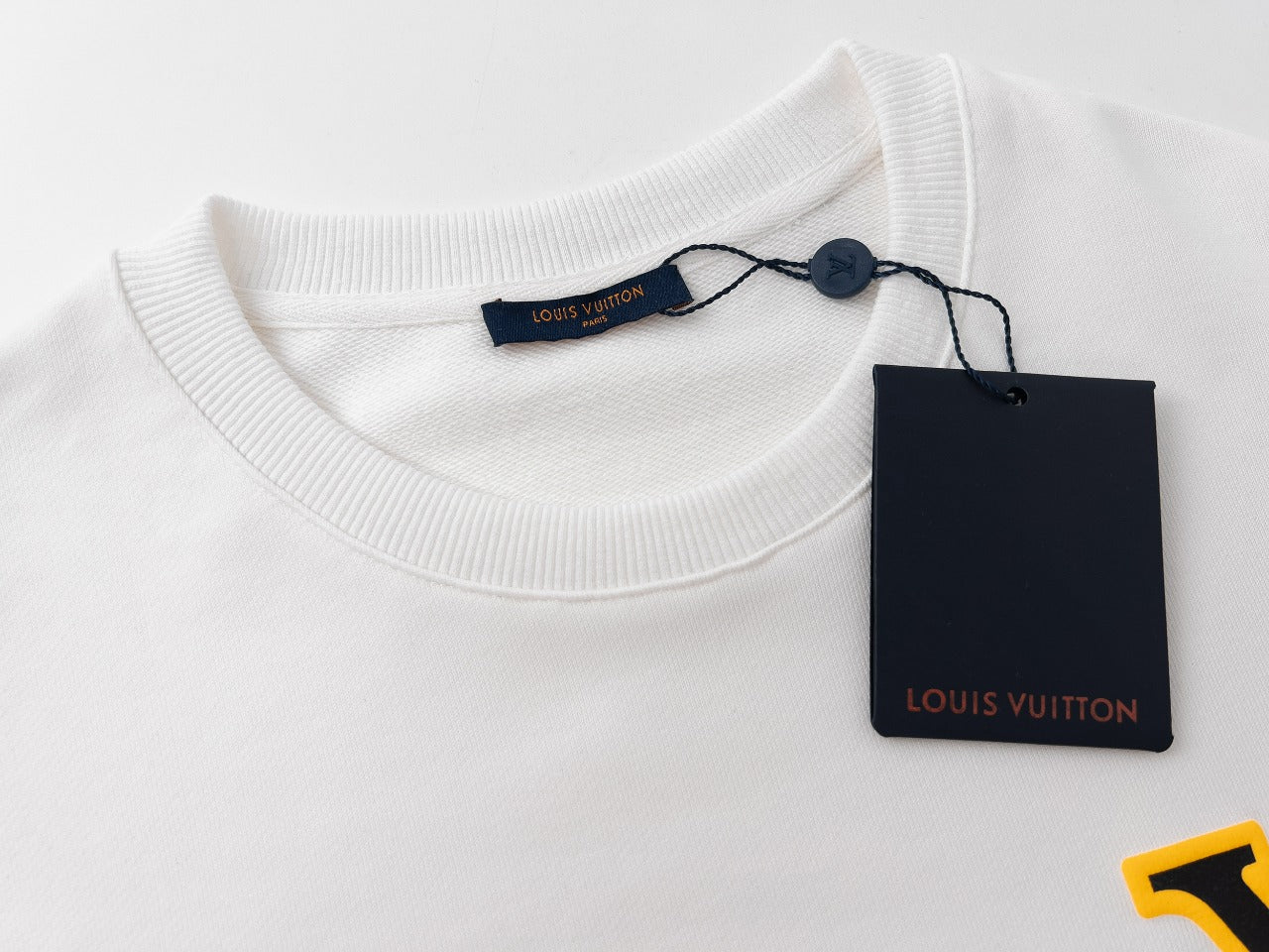 White Cotton Sweatshirt