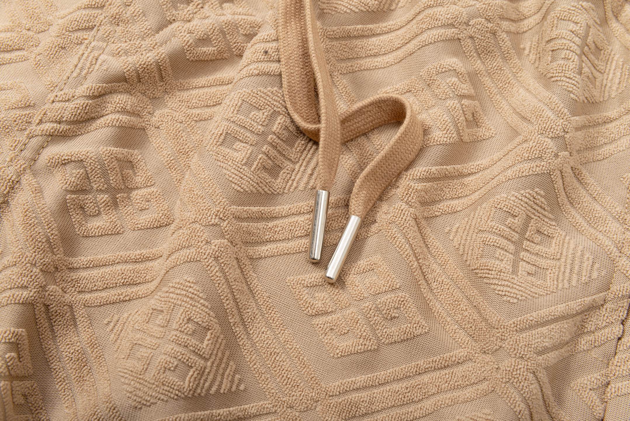 jacquard knit shorts