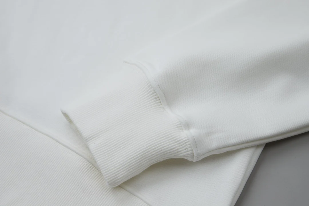 Embroidered cotton sweatshirt