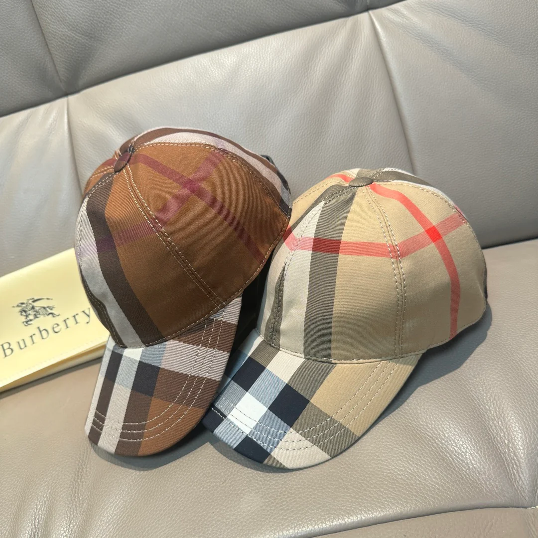 Classic Plaid Baseball Cap
