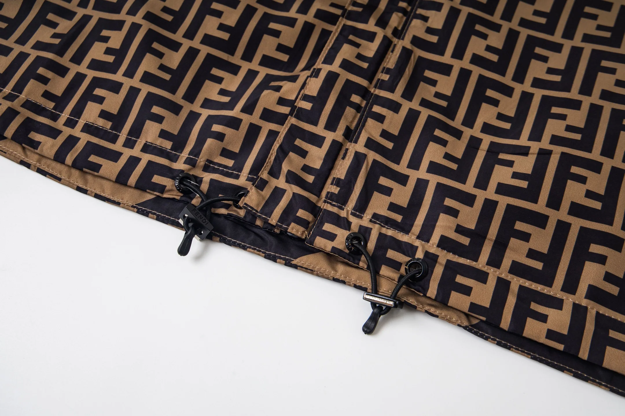 Double-faced silk jacquard jacket