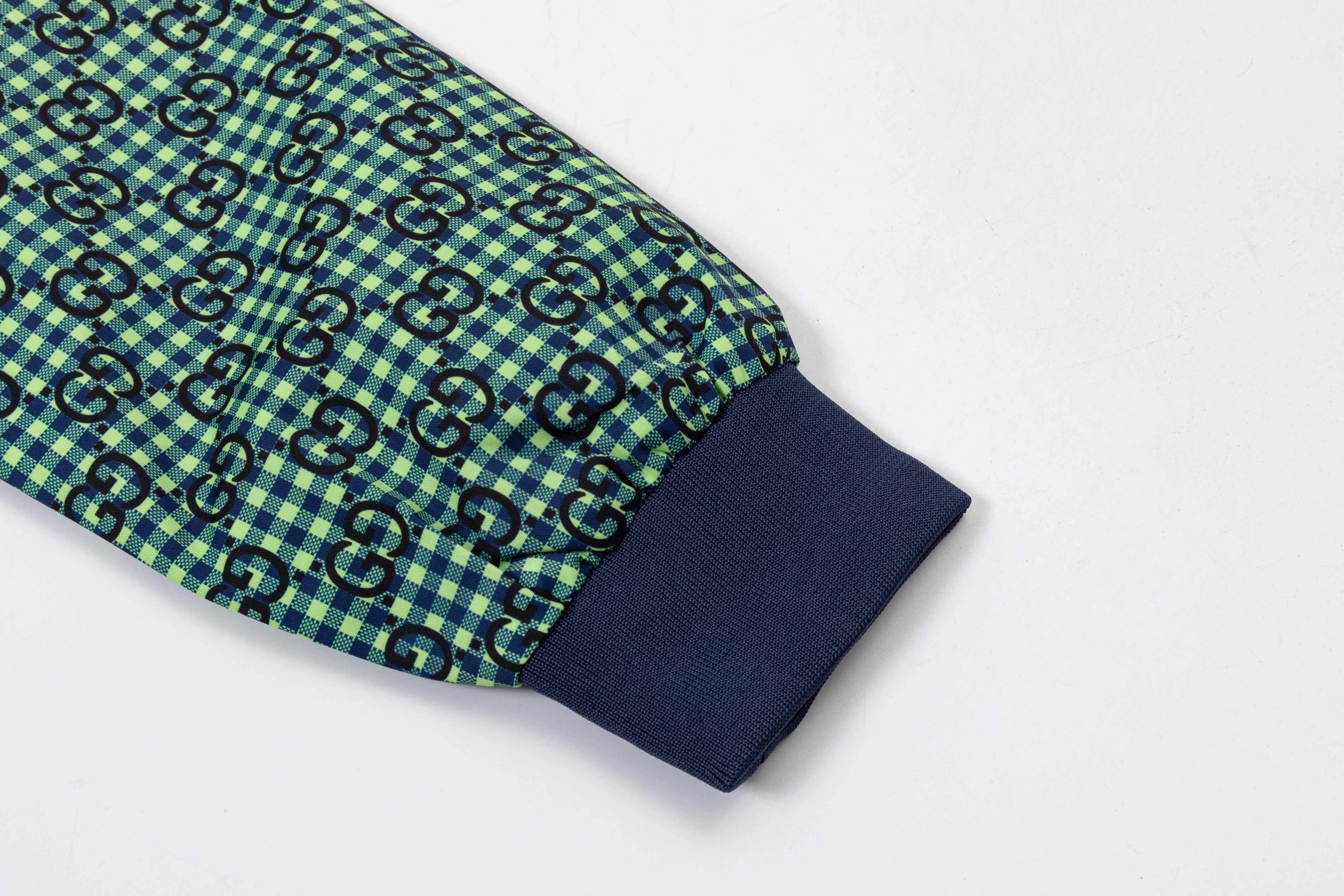 Satin jacquard baseball jacket