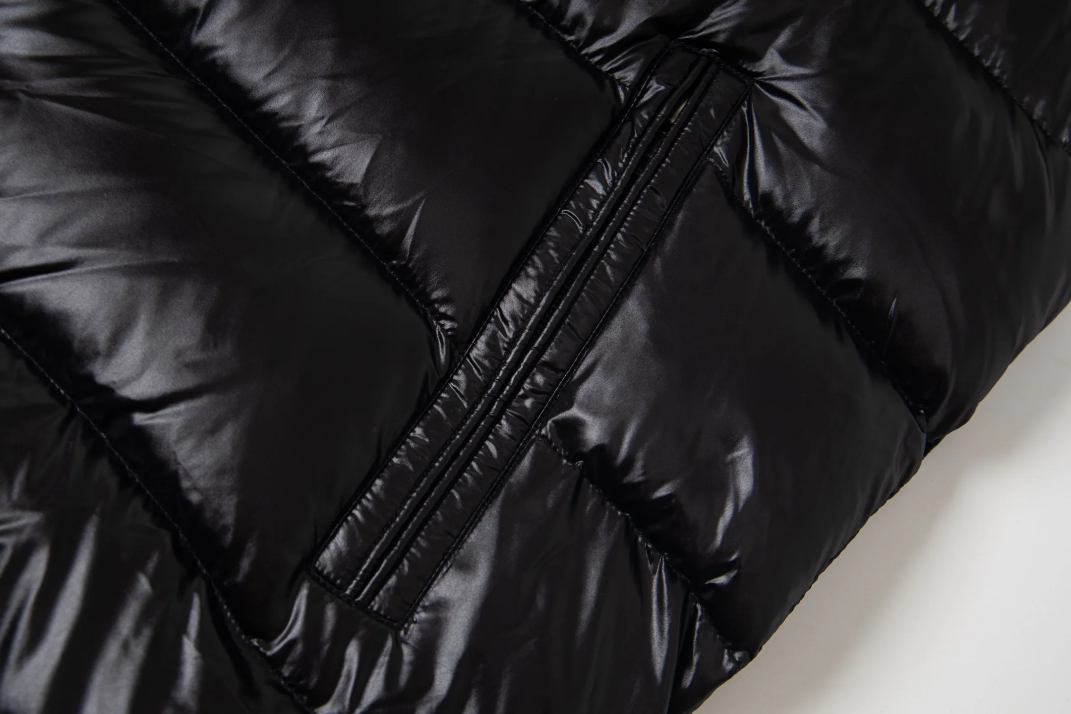 Double zip down vest