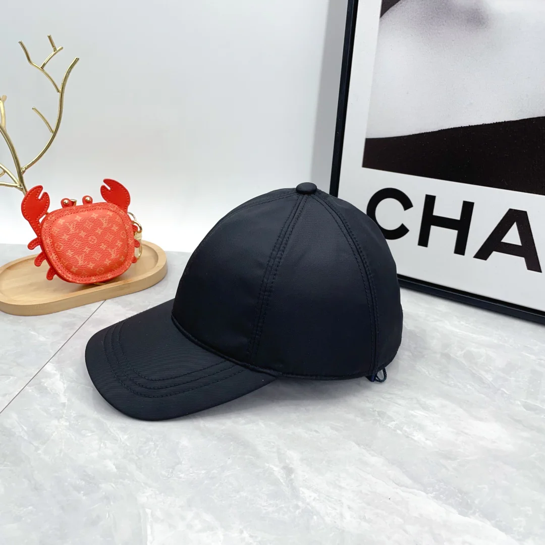 Recycled Nylon Monogram Baseball Cap