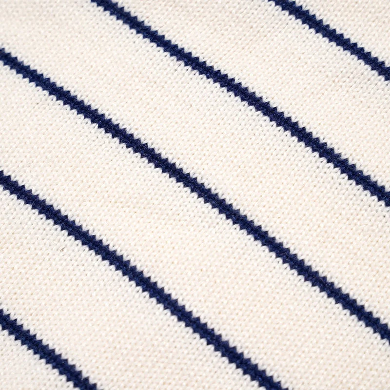 knitted embroidered sweatshirt