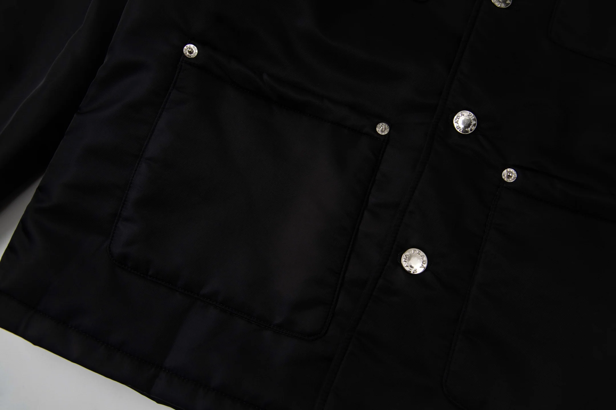 Lapel pocket cotton jacket