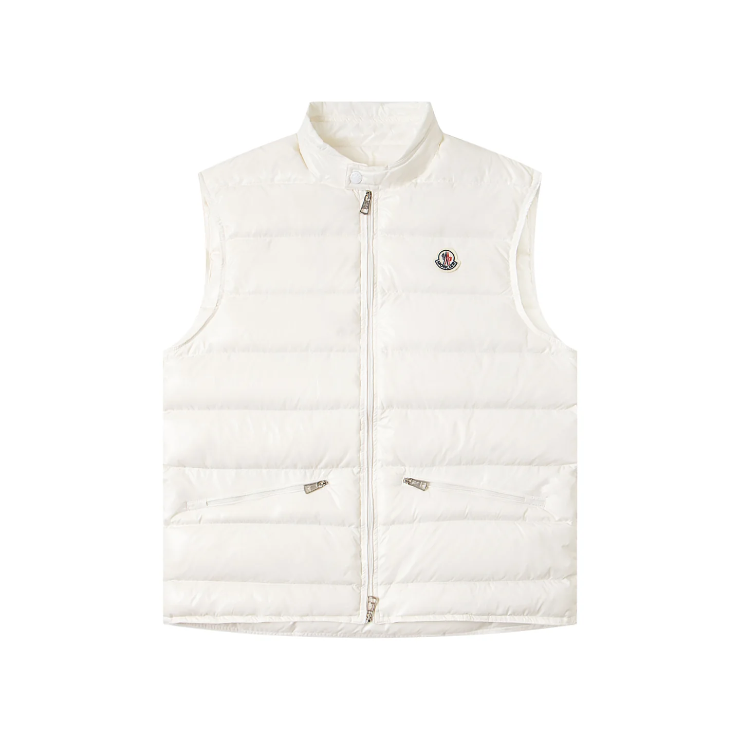 Double zip down vest