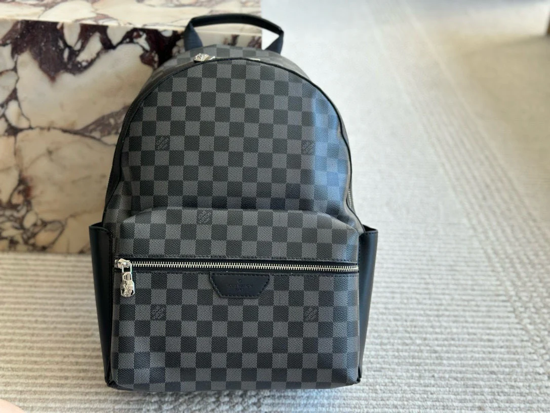 Leather Print Backpack