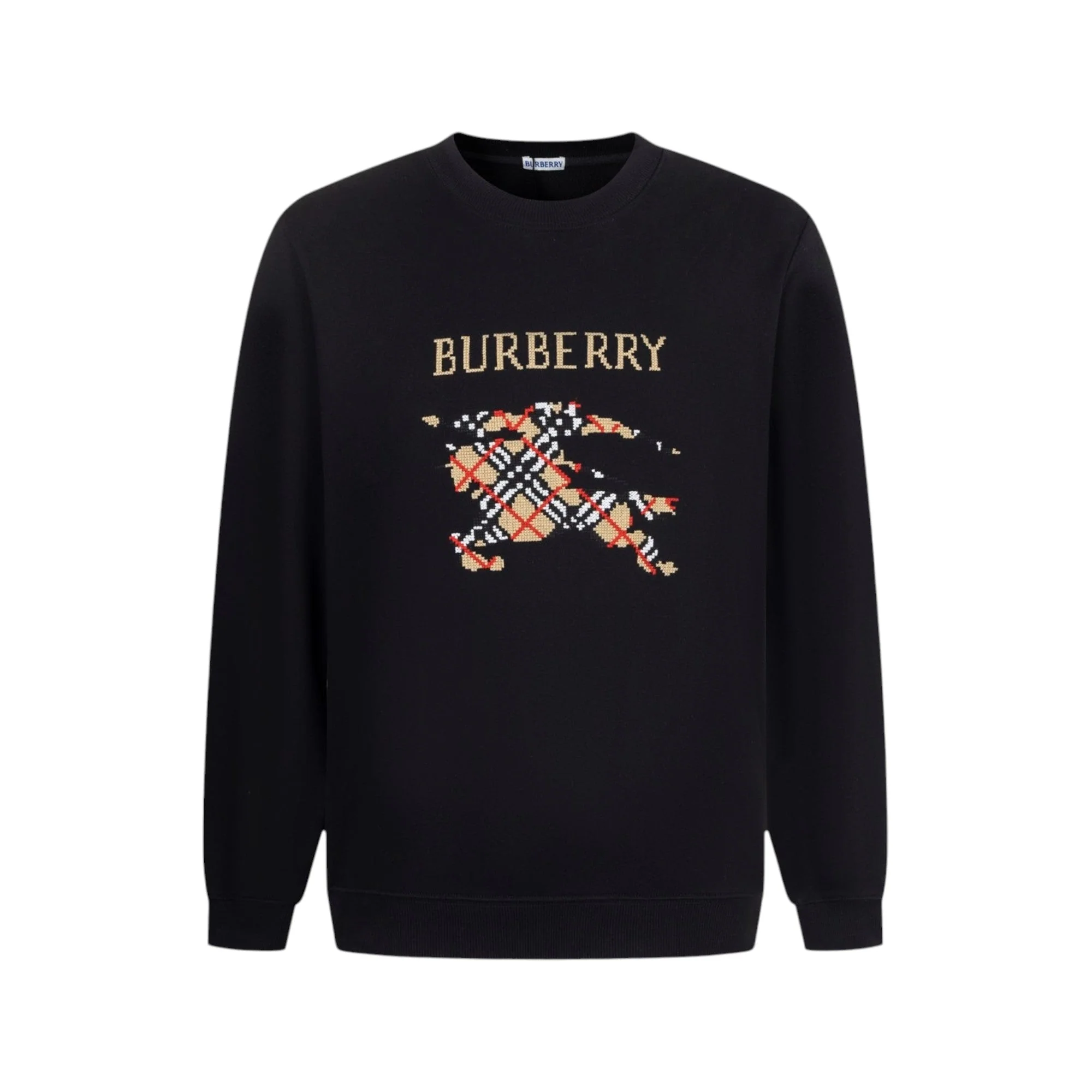 Embroidered cotton sweatshirt