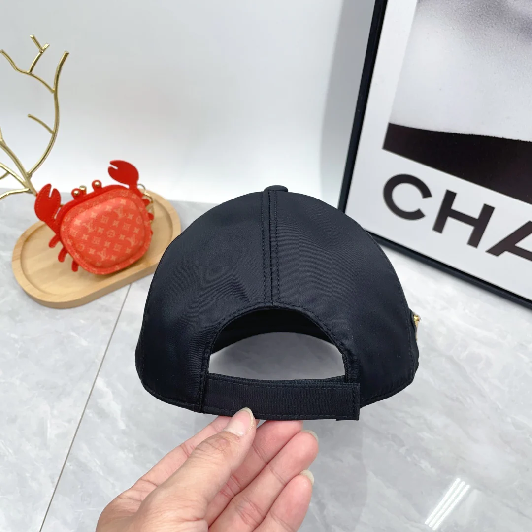 Recycled Nylon Monogram Baseball Cap